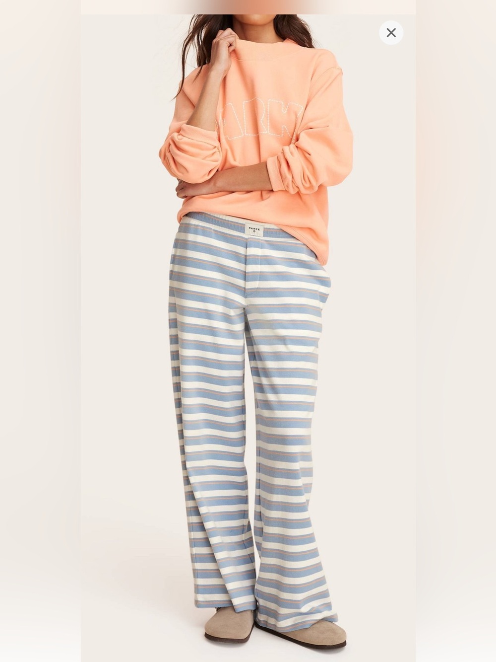 Parke x Target Striped Pants